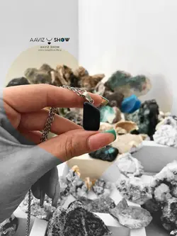 تهیه و خرید آویز دلربا آبی نمونه زیبا A609 راف | سنگشو