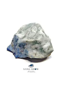 سنگ راف کوارتز آبی blue quartz نمونه معدنی و انحصاری S783راف