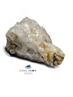 کریستال کوارتز استثنایی و زیبا بر روی بستر نمونه معدنی S869