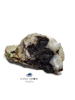 کریستال کوارتز استثنایی و زیبا بر روی بستر نمونه معدنی S869