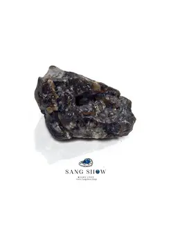 عقیق حبابی جزع (قهوه ای) نمونه زیبا و اصل و معدنی S883 راف