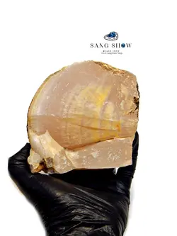 سنگ آراگونیت نارنجی کلکسیونی و اصل و معدنی S940