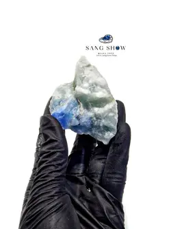 کوارتز آبی نمونه راف و انحصاری برزیل اصل و معدنی S955 راف