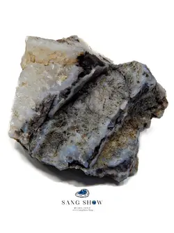 کریستال کوارتز پر بلور و استثنایی روی بستر S980 راف | سنگشو