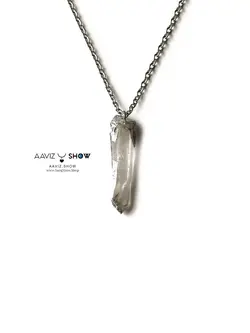 آویز کوارتز استثنایی و زیبا نمونه انحصاری و معدنی A717 راف