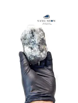 اسموکی کوارتز زیبا در اعماق کریستال های کوارتز اصل S1018 راف