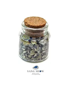 شیشه ویال سنگ پیریت شفابخش برای انرژی درمانی BO3سنگشو