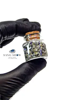 شیشه ویال سنگ پیریت شفابخش برای انرژی درمانی BO3سنگشو