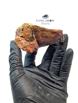 سنگ جاسپر زیبا و استثنایی نمونه راف و معدنی S1073 راف|سنگشو