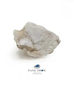 سنگ عقیق سلیمانی سفید با ژئود کوارتز و همرشدی سلنایت استثنایی S1092