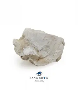 سنگ عقیق سلیمانی سفید با ژئود کوارتز و همرشدی سلنایت استثنایی S1092