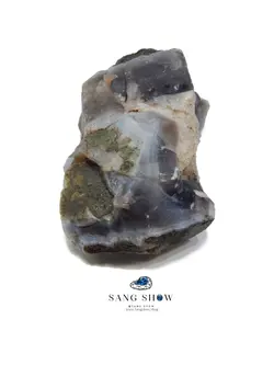 ژئود کوارتز در اعماق عقیق کبود کلاس جهانی و اصل و معدنی S1086