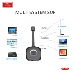 دانگل انتقال تصویر تلوزیون برند ارلدام مدل +ET-W6