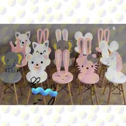 طرح صندلی کودک / دوبعدی