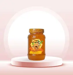 عسل طبیعی یونجه | ساکاروز زیر 3% | همراه با برگه آزمایشگاهی | صد در صد ارگانیک