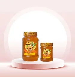 عسل طبیعی یونجه | ساکاروز زیر 3% | همراه با برگه آزمایشگاهی | صد در صد ارگانیک