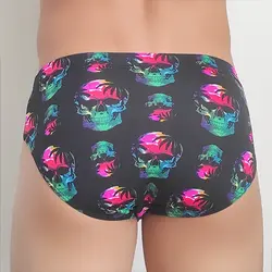 شورت مردانه کولسی اورجینال اسلیپ طرح اسکلت زمینه مشکی کد 0034
