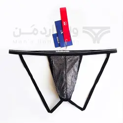 شورت مردانه فانتزی پشت باز 2 بند لامبادا XUBA سوسماری
