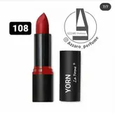 رژ لب جامد 24 ساعته یورن yorn شماره 108