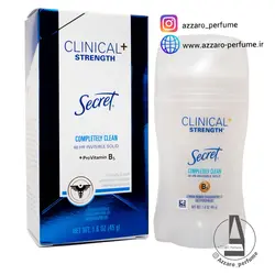 مام صابونی ضد تعریق کامپلیت Completely Clean کلینیکال برند سکرت