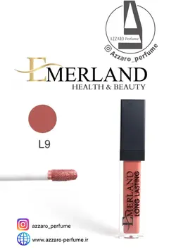 رژ لب مایع بادوام امرلند emerland شماره L9