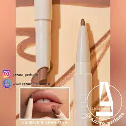 خط لب و رژ لب دو سر شیگلم رنگ warm nutmeg