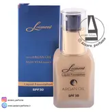 کرم پودر لوسمنت SPF30 حاوی روغن آرگان و آلوئه ورا شماره L201 حجم 35 میل