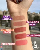 رژگونه مایع میچانو رنگ Glistening Peach حجم 12 میل