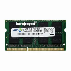 رم لپ تاپ 4 گیگ سامسونگ DDR3-1333-10600 MHZ 1.5V