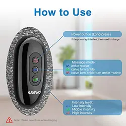 ماساژور پا مدل RENPHO Calf Foot Massager for Circulation