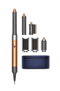 سشوار دایسون مدل         Dyson HS05 Air Wrap Copper Nickel long barrel
