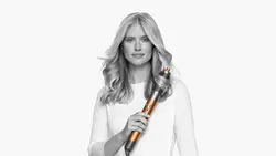 سشوار دایسون مدل         Dyson HS05 Air Wrap Copper Nickel long barrel