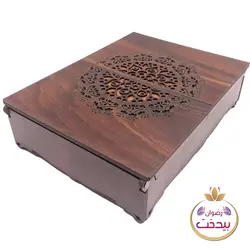 جعبه چوبی پذیرایی تیبک مدل D6 