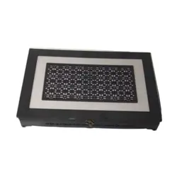 پک هدیه جعبه چوبی ست مدیریتی و پذیرایی سایز 4 رنگ مشکی