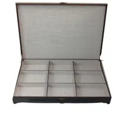 پک هدیه جعبه چوبی ست مدیریتی و پذیرایی سایز 4 رنگ مشکی