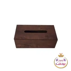 جعبه دستمال کاغذی چوبی