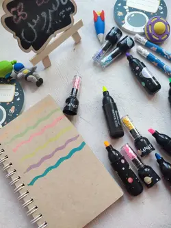 هایلایتر 6 رنگ فضانورد