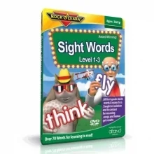 نرم افزار آموزش لغات متداول انگلیسی سایت وردز لول راک لرن (SIGHT WORDS LEVEL 1-3 (ROCK N LEARN