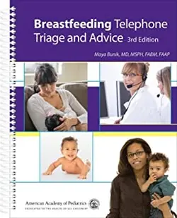 کتاب بریست فیدینگ تلفن تریاژ اند ادوایس Breastfeeding Telephone Triage and Advice