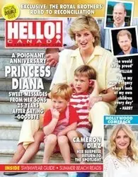 کتاب مجله انگلیسی هلو کانادا Hello! Canada - Issue 828/829, 25 July, 2022