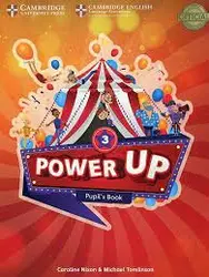 کتاب پاور آپ لول تری پاپیلز بوک Power Up Level 3 Pupils Book