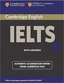 کتاب آیلتس کمبیریج IELTS Cambridge 6 +CD تک رنگ