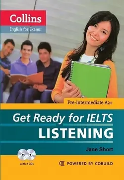 کتاب کالینز گت ردی فور آیلتس لسینینگ پری اینترمدیت Collins Get Ready for IELTS Listening Pre-Intermediate+QR Code
