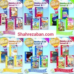 پک 24 جلدی داستان کودکان آپ اند اوی این انگلیش Up and Away in English Readers