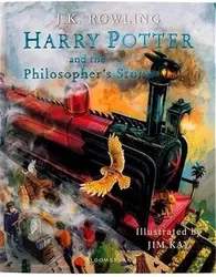 کتاب هری پاتر و سنگ جادو هری پاتر اند فیلسوفرز استون Harry Potter and the Philosophers Stone Illustrated Edition Book 1