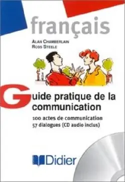 کتاب guide pratique de la communication 100 actes de communication 57 dialogues cd audio
