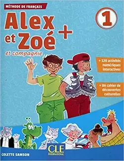 کتاب الکس ات زویی Alex et Zoe et compagnie 1 Livre + Cahier + CD