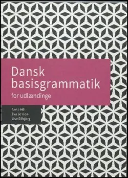 کتاب دانمارکی دنسک باسیس گراماتیک Dansk basisgrammatik سیاه و سفید