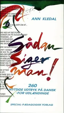 کتاب دانمارکی سادن سیجر من SADAN SIGER MAN