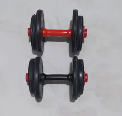قیمت دمبل متغیر 10 کیلویی رستم solid steel 💪🏼 مرداد 1402
